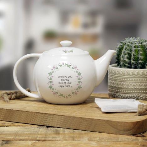 Personalised Me to You Secret Garden Teapot Extra Image 2